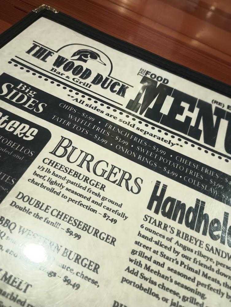 The Wood Duck Bar and Grill Menu image 3